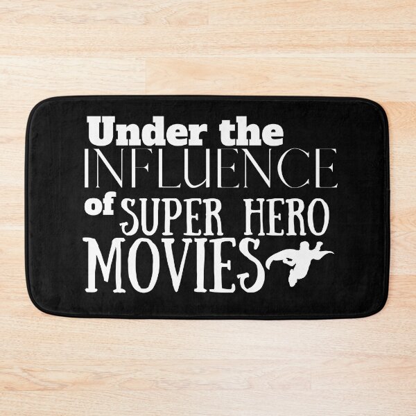 Item preview, Under the Influence of Super Hero Movies designed and sold by It's On Backwards.