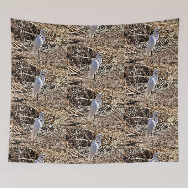 Item preview, Great White Egret by the Creek designed and sold by Martha Sherman.