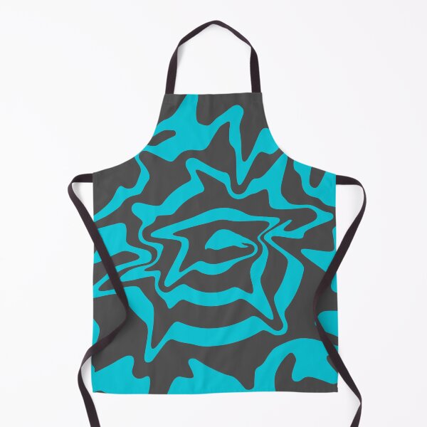 Item preview, Gray & Turquoise Liquid Swirl designed and sold by rainestore.