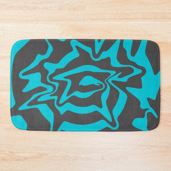 Item preview, Gray & Turquoise Liquid Swirl designed and sold by rainestore.