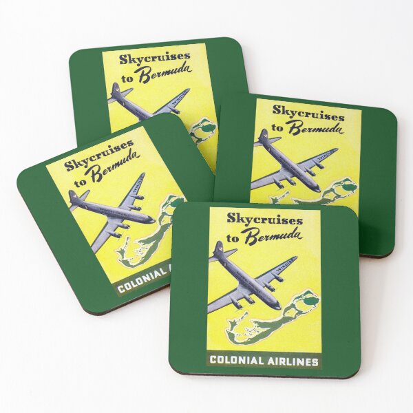 Item preview, 1950's Colonial Airlines to Bermuda designed and sold by historicimage.