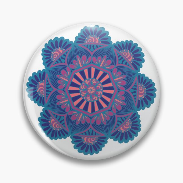 Item preview, Colourful mandala designed and sold by QuirkynCute.