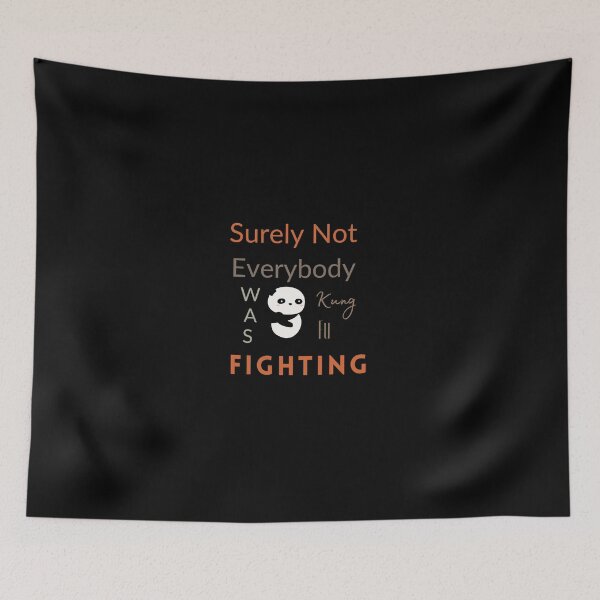 Item preview, Surely Not Everybody Was Kung Fu Fighting designed and sold by smile20001.