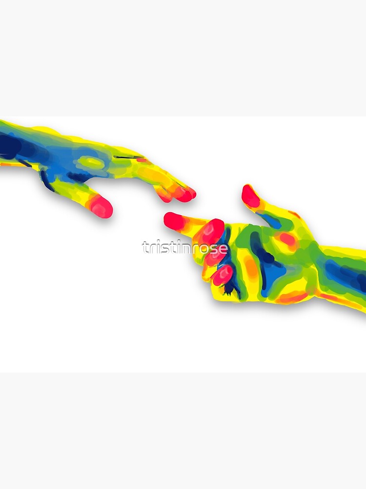 "Heat map hands, reaching out, subtle pride" Poster for Sale by