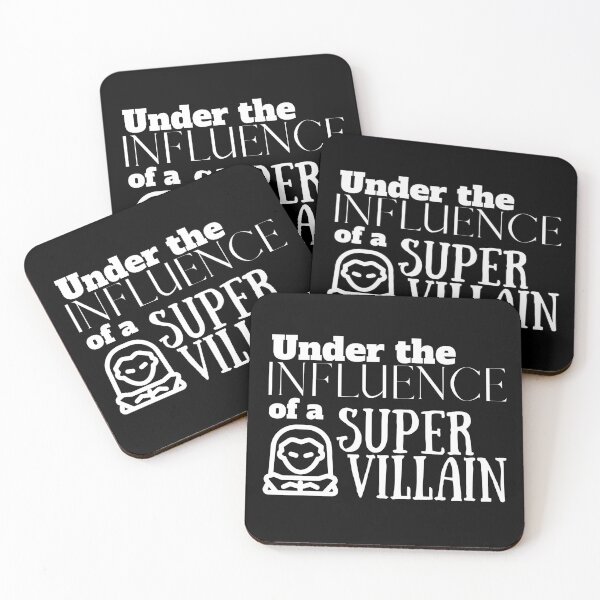 Item preview, Under the Influence of a Super Villain designed and sold by It's On Backwards.