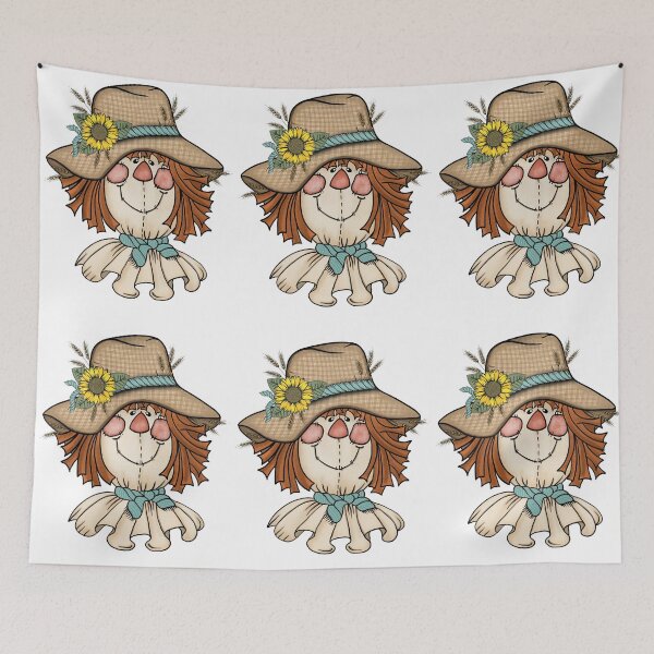 Item preview, Cute Scarecrow designed and sold by TeresalynnCo.