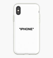 Off White Style Label - iPhone iPhone Case