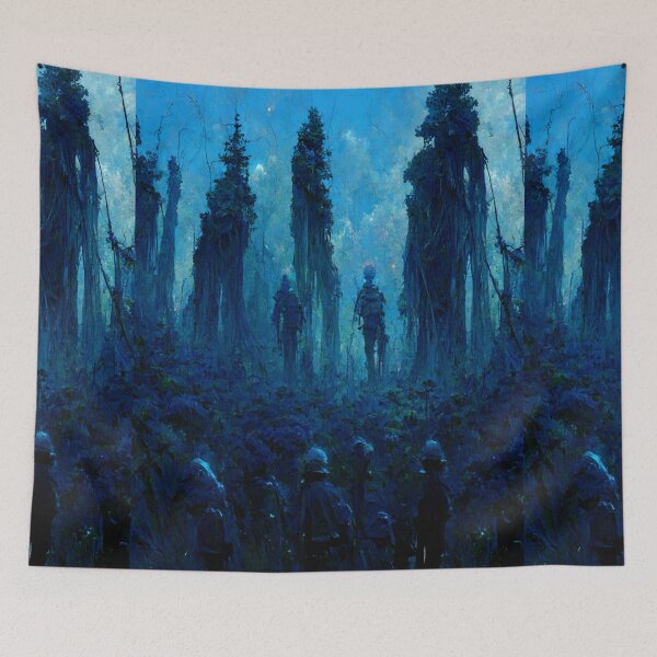 Item preview, Planet Warz - Blue Foresto - Big Bush "Planet Dragmolo" designed and sold by Brazz Official.