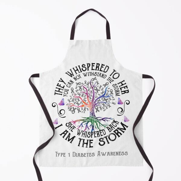 Item preview, Type 1 Diabetes Awareness - Type 1 Diabetes Warrior I Am The Storm designed and sold by RunningShop.