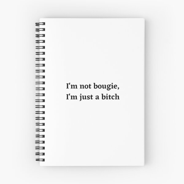 Item preview, I'm not bougie designed and sold by LKfandomdesigns.