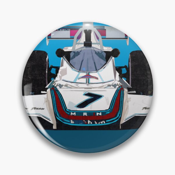 Item preview, Formula 1 Brabham BT44B, Carlos Reutemann, Carlos Pace 1975 Minimalist Car Design designed and sold by Cristindges.