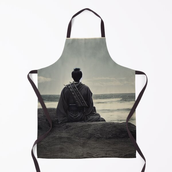 Item preview, Japanese Samurai Warrior Over Looking The Ocean designed and sold by jjwalters.