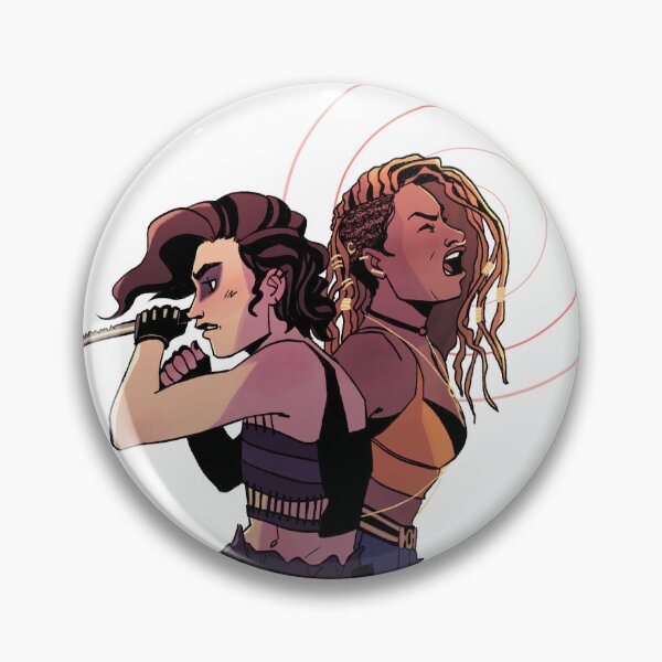 Item preview, birds of prey: huntress and black canary designed and sold by thesunwillart.