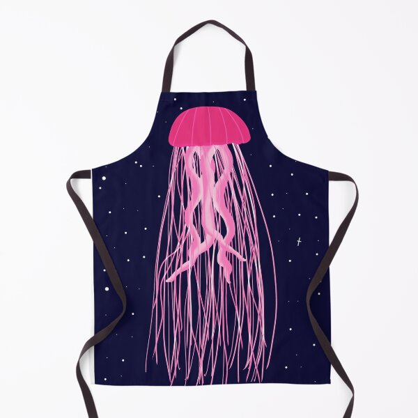 Item preview, Jellyfish in the stars (pink) designed and sold by RandiMullins.