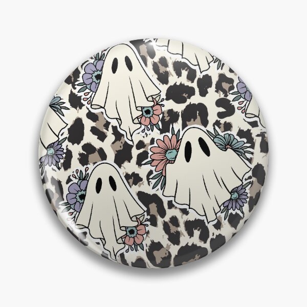 Item preview, Floral Ghost Leopard Print  designed and sold by TeresalynnCo.
