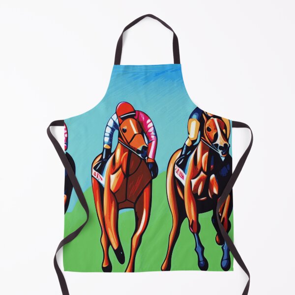 Artikelvorschau, Träumen von Pferden und Jockeys Blue Sky Green Grass entworfen und verkauft von No1Equestrian.