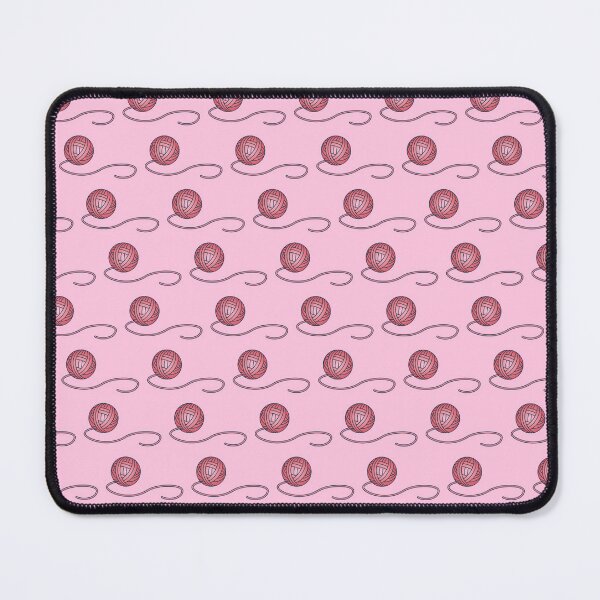 Item preview, Pink Yarn Ball Stripe designed and sold by Stacy Mitchell.