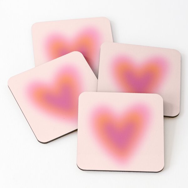 Item preview, Blurred Pink and Orange Heart  designed and sold by Graphicpao.