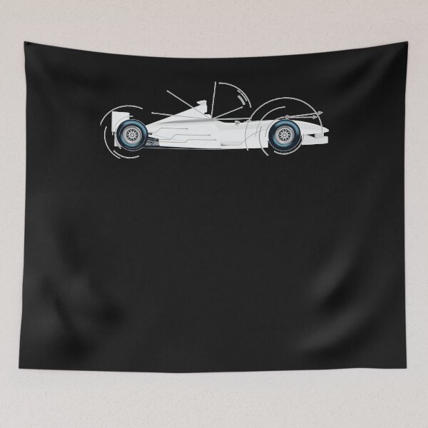 Artikelvorschau, Formel 1 Weißer Racerback entworfen und verkauft von Cristindges.