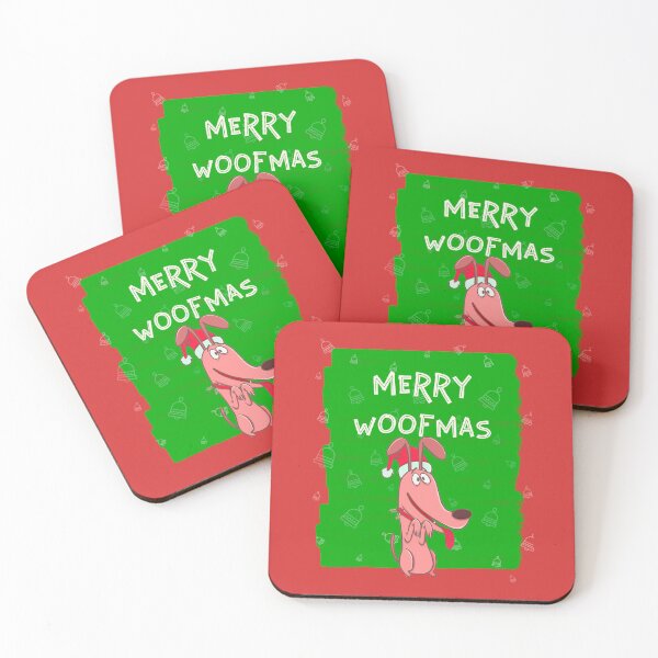Item preview, Merry Woffmas Funny Dog designed and sold by ImaginarStore.