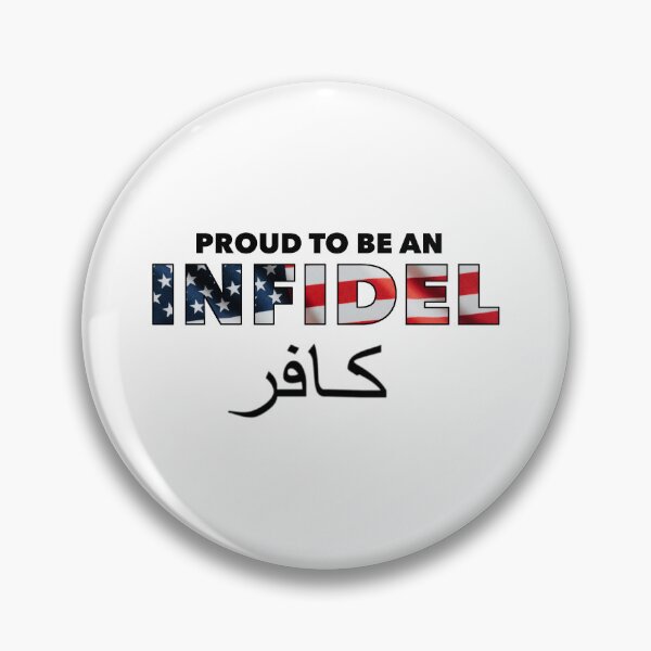Item preview, Proud To Be An Infidel - American Infidel designed and sold by BlackGrain.