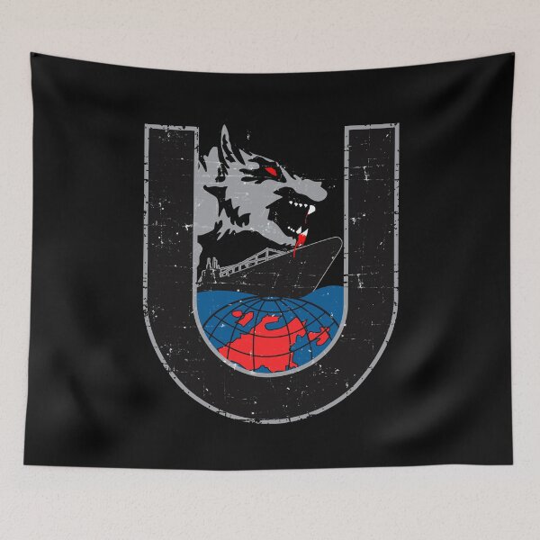 Item preview, Kriegsmarine U-boat Wolf By PZD501- Grunge Style  designed and sold by pzd501.