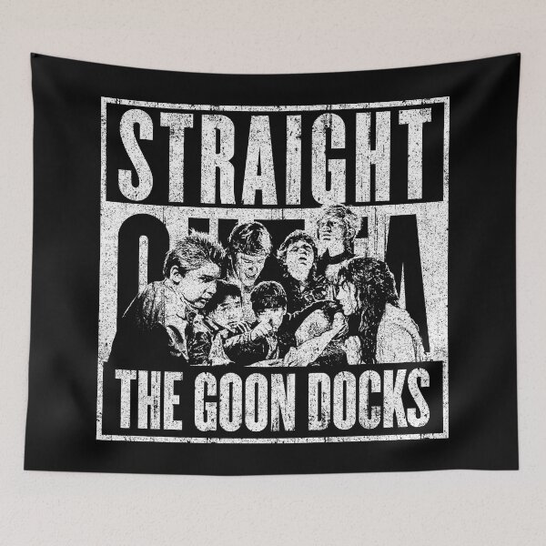 Item preview, Straight Outta The Goon Docks (The Goonies) designed and sold by huckblade.
