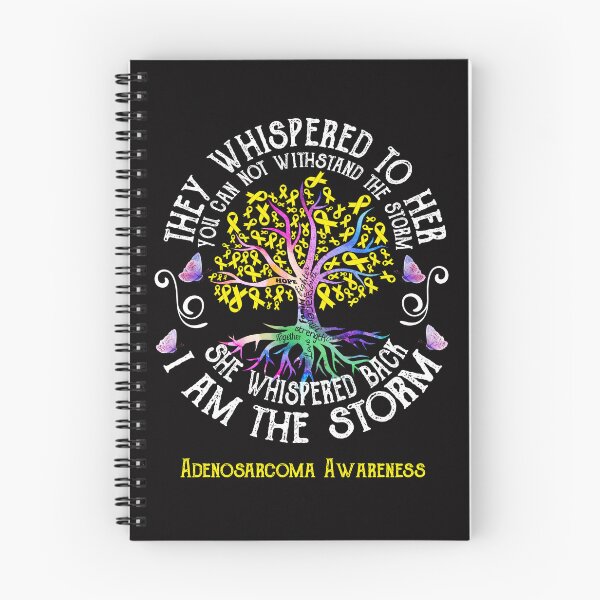 Item preview, Adenosarcoma Awareness - Adenosarcoma Warrior I Am The Storm designed and sold by RunningShop.