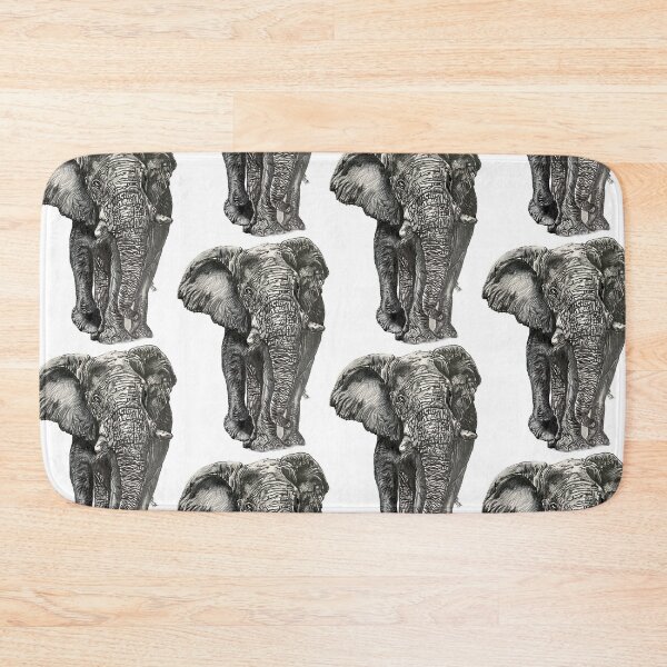 Item preview, Elephant in Graphite designed and sold by Marla Kurzec.