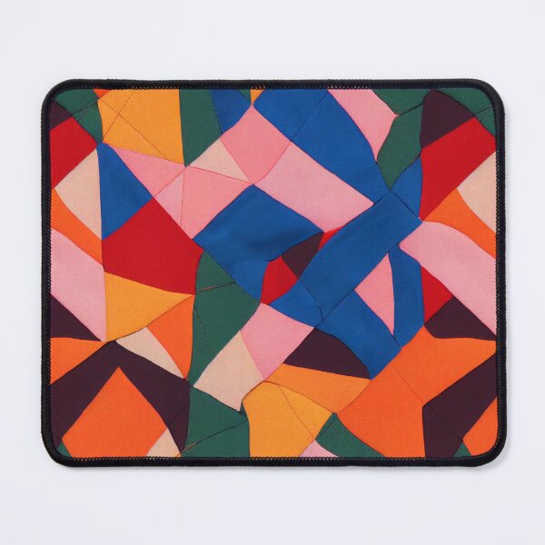 Item preview, Colorful Patchwork Shapes designed and sold by BuraxisDesigns.