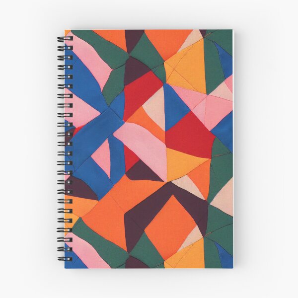 Item preview, Colorful Patchwork Shapes designed and sold by BuraxisDesigns.