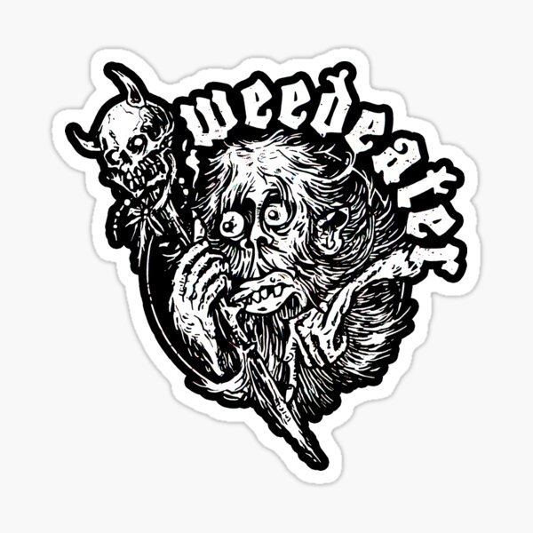 “weedeater” Sticker for Sale by Parecte2000 | Redbubble