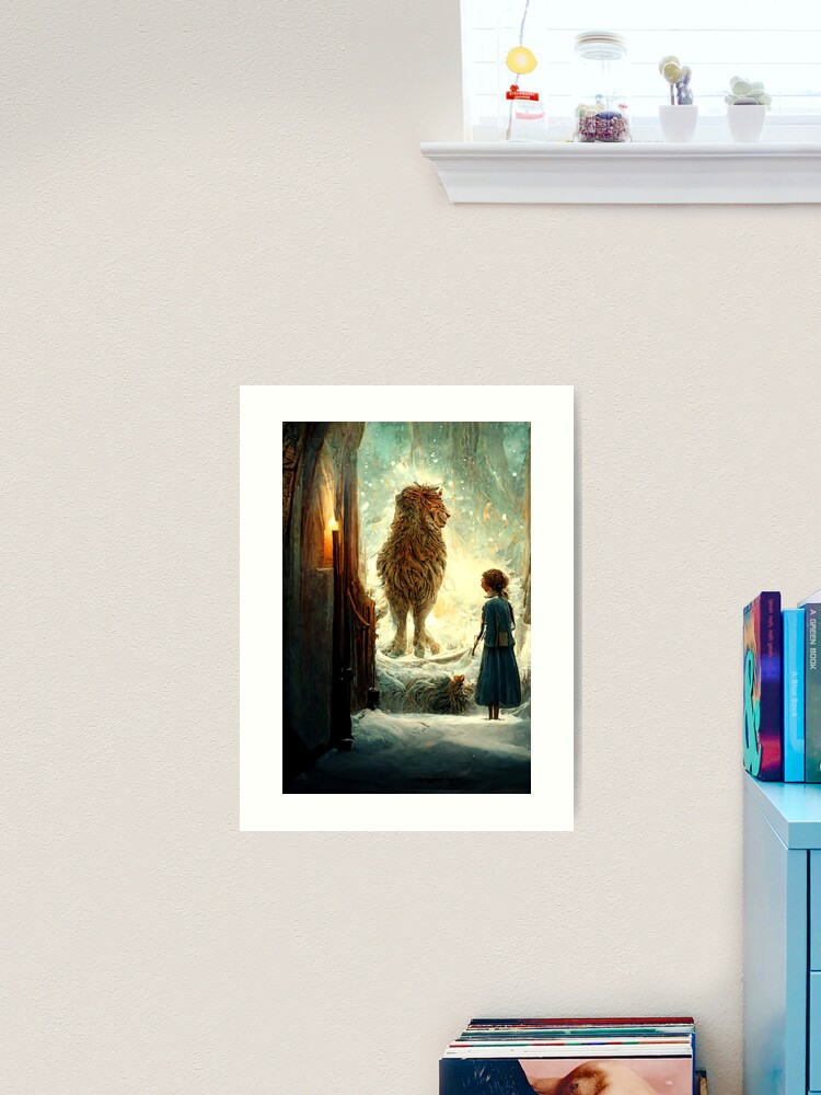 Narnia Aslan Printable Art C.S Lewis Lion Digital Print Art 