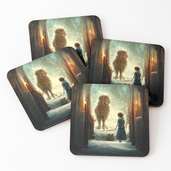 Item preview, The Lion, the Witch and the Wardrobe - Lucy meeting up with Aslan designed and sold by liana campbell.