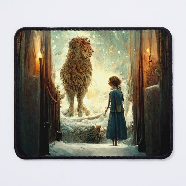 Item preview, The Lion, the Witch and the Wardrobe - Lucy meeting up with Aslan designed and sold by liana campbell.