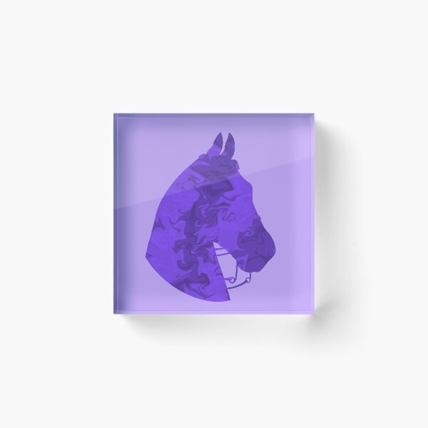 Item preview, Purple Saddlebred Portrait designed and sold by theaadesigns.