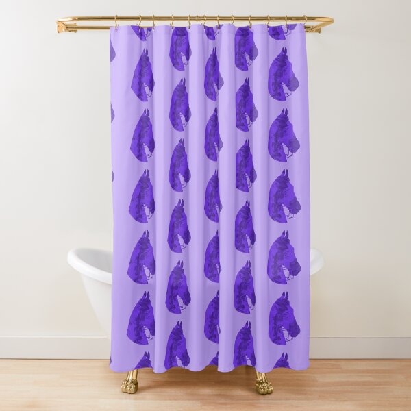 Item preview, Purple Saddlebred Portrait designed and sold by theaadesigns.