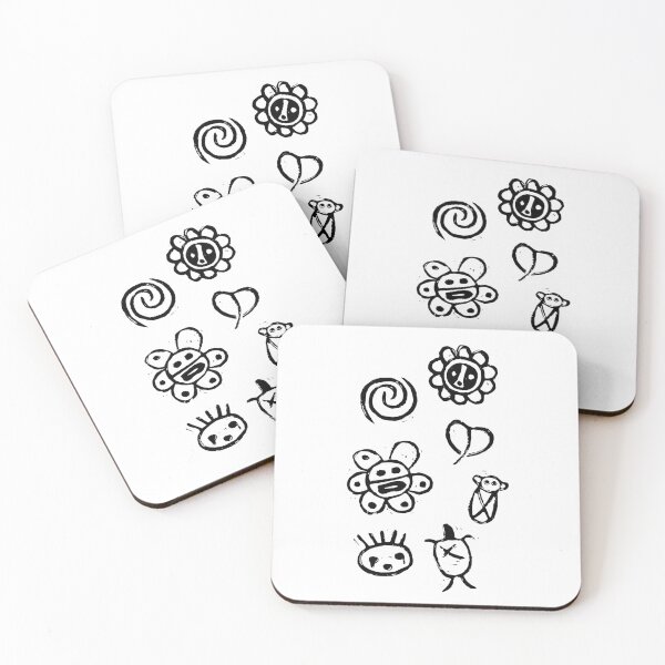 Item preview, Taino Block Printed Symbols designed and sold by laforma.