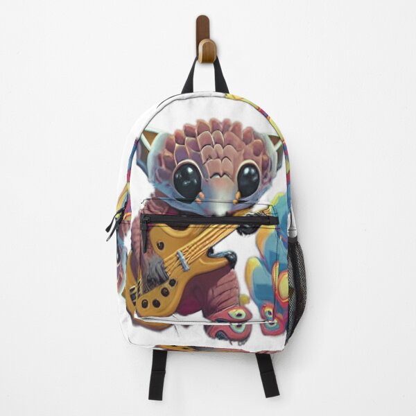 Item preview, Pangolin Baby Playing Guitar designed and sold by zheworkstudio.