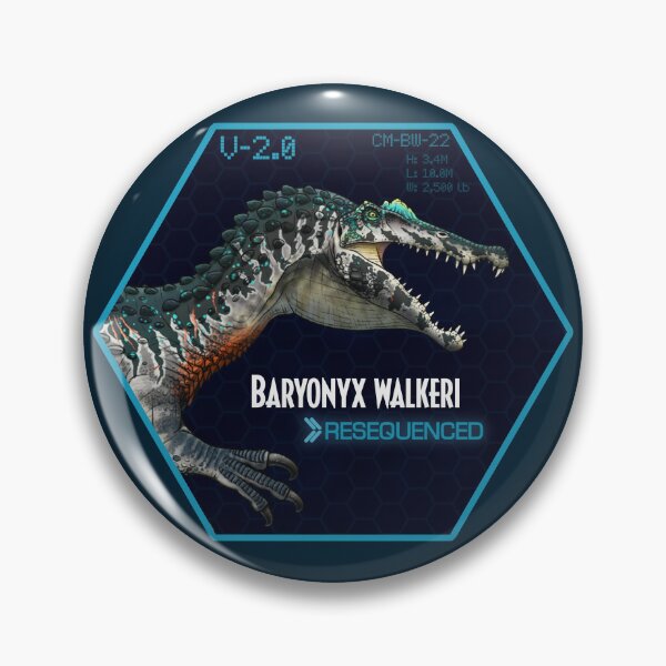 Item preview, Baryonyx - Resequenced designed and sold by PaperPangea.