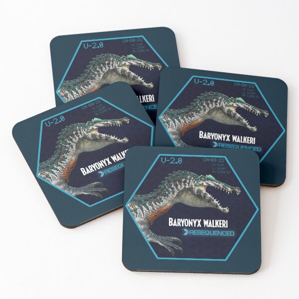 Item preview, Baryonyx - Resequenced designed and sold by PaperPangea.