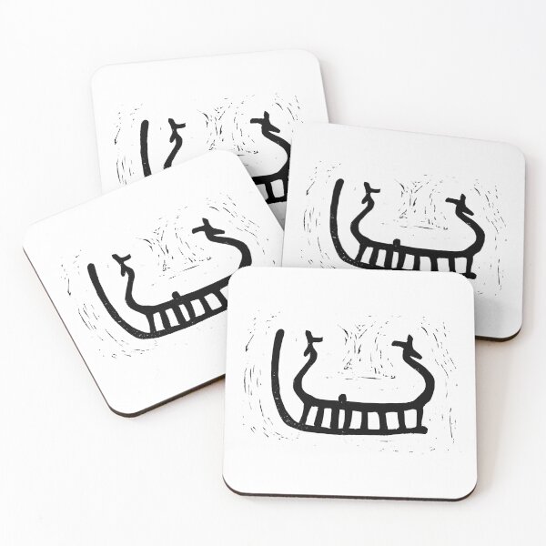 Item preview, Norse Ship Petroglyph from Tanum designed and sold by laforma.