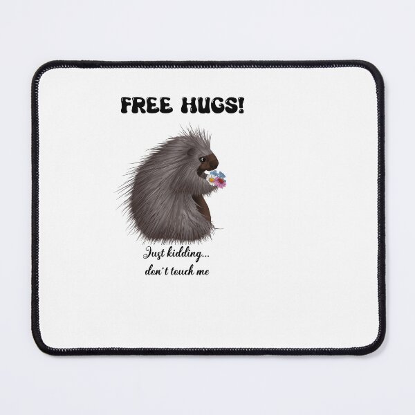 Item preview, Free Hugs Just kidding dont touch me T-shirt  designed and sold by Nerdygirlteez.