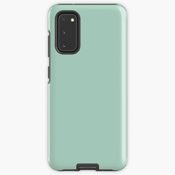 beachy summer aqua blue mint green seafoam Samsung Galaxy Tough Case