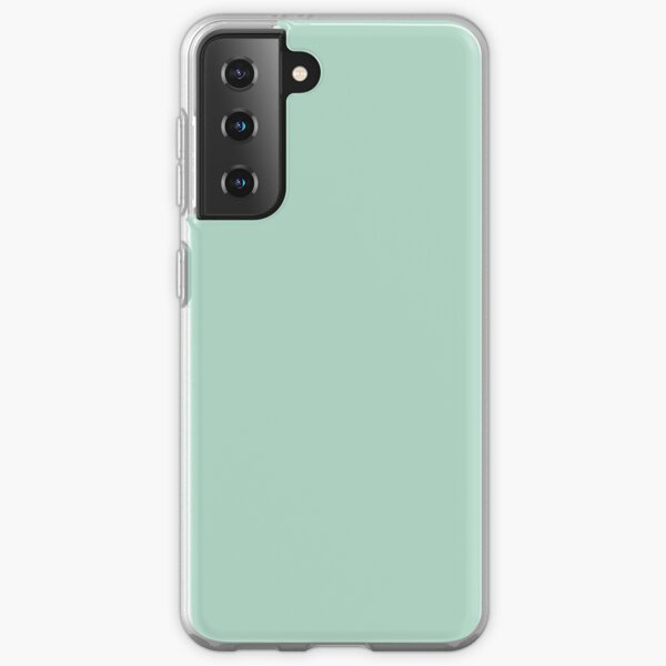 beachy summer aqua blue mint green seafoam Samsung Galaxy Soft Case