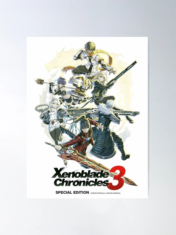 Xenoblade3 ゼノブレイド3 ポスター 販促 電撃Nintendo】『ゼノブレイド3』表紙＆どデカポスター＆巻頭