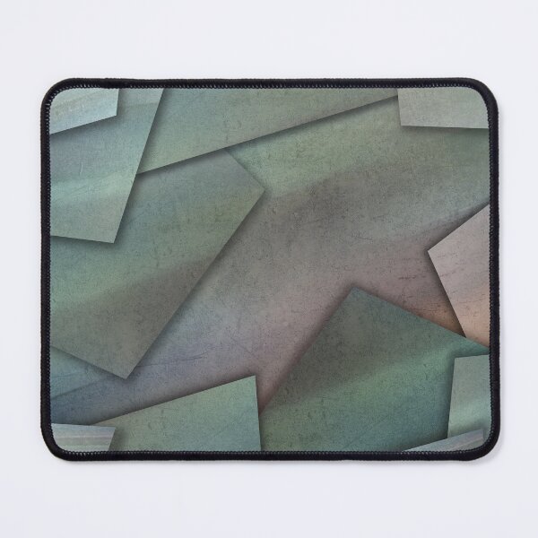 Item preview, Teal and Gray Textures - Geometric Design designed and sold by gjsart.