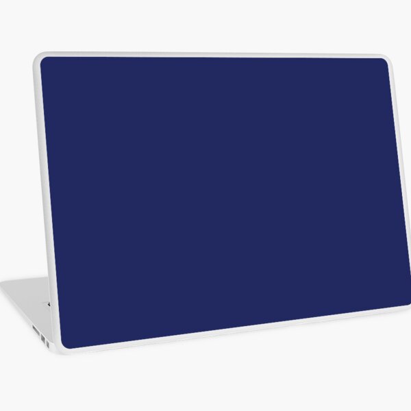 modern beachy preppy nautical navy blue Laptop Skin