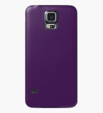 Funda/vinilo para Samsung Galaxy romántico elegante sofisticado Solid Royal Purple