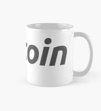 Bitcoin T-shirt Mug